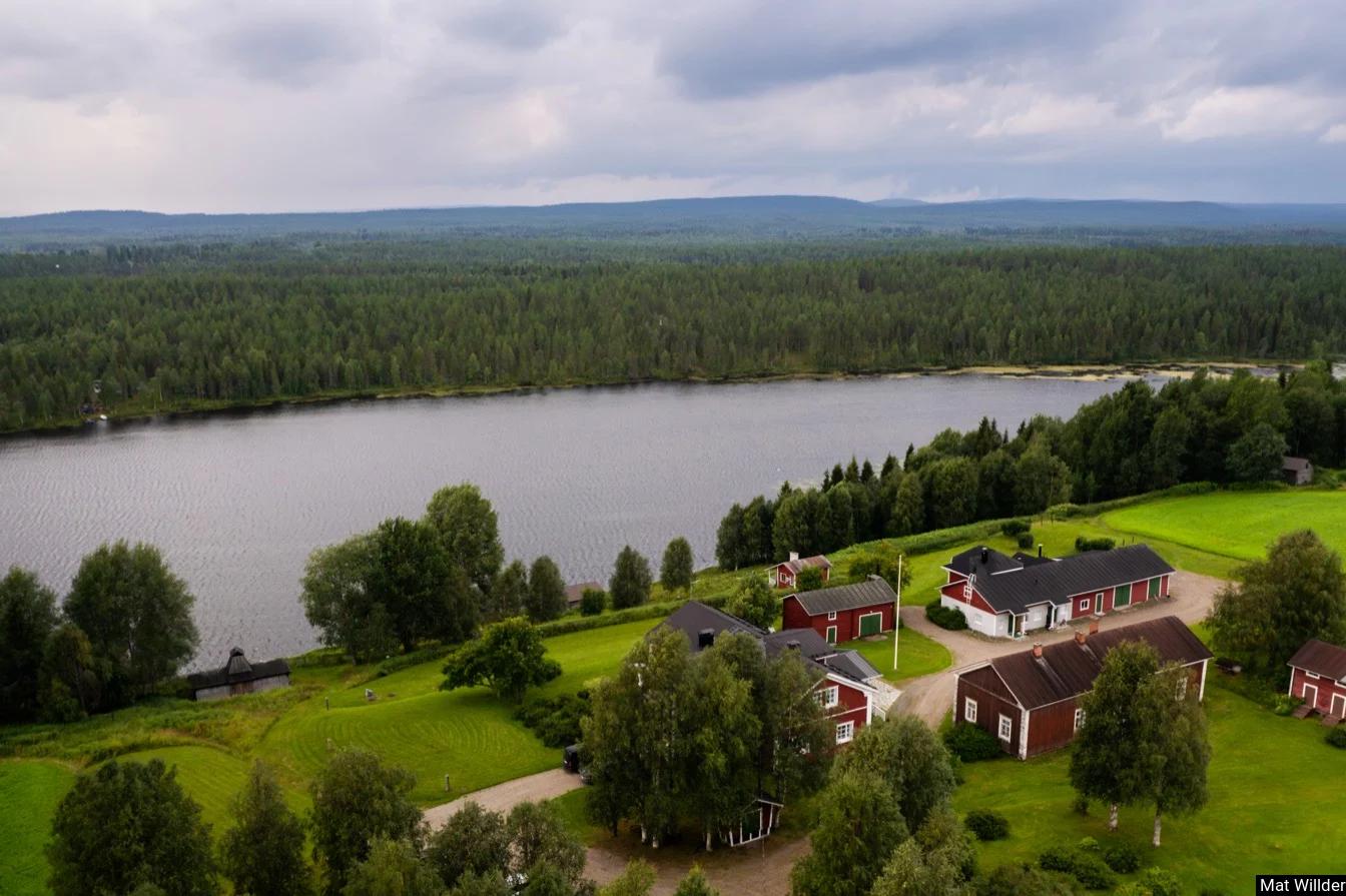 finlande estivale soleil minuit nature